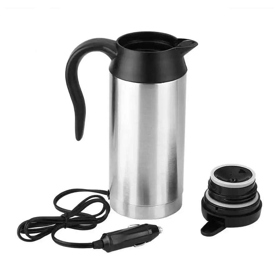 Oversea 750ml 12V Car Stainless Steel Cigarette Lighter Heating Kettle Mug Electric Travel Thermoses Car Electric Cup
Oversea 750ml 12V Car Stainless Steel Cigarette Lighter Heating Kettle Mug Electric Travel Thermoses Car Electric Cup