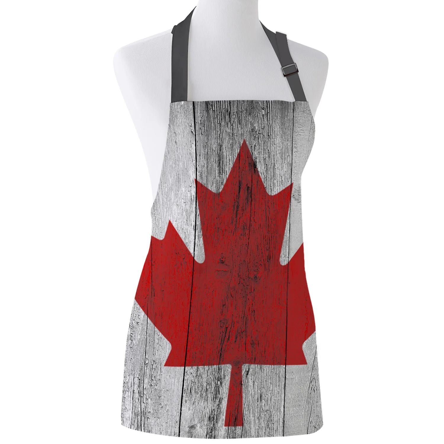 Canadian Flag Wooden Texture Print Apron Print Unisex Kitchen Bib with Adjustable Neck for Cooking Gardening
Canadian Flag Wooden Texture Print Apron Print Unisex Kitchen Bib with Adjustable Neck for Cooking Gardening
