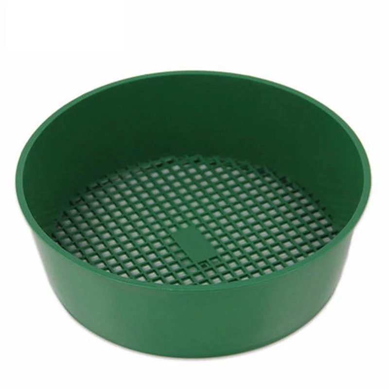 Plastic Garden Sieve / Riddle Green For Compost & Soil Stone Mesh Gardening Filtrate Cultivation Soil In Flower Pots
Plastic Garden Sieve / Riddle Green For Compost & Soil Stone Mesh Gardening Filtrate Cultivation Soil In Flower Pots