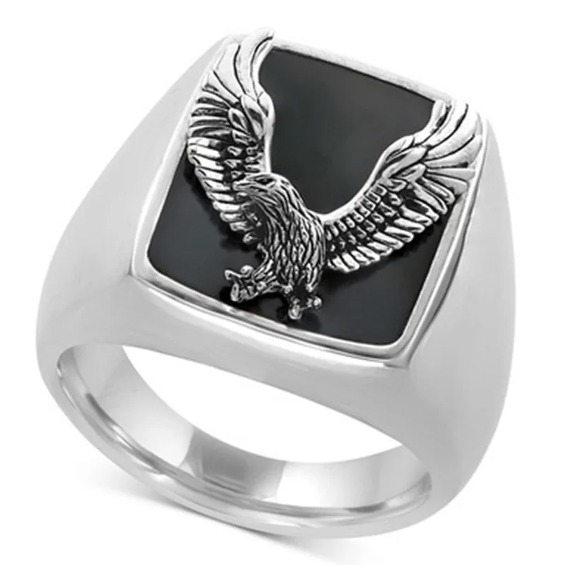 Ofertas Hip Hop Punk Style Unique Exquisite Black Enamel Eagle Wings Rings for Men Viking Birthday Anniversaryg Party Banquet
Ofertas Hip Hop Punk Style Unique Exquisite Black Enamel Eagle Wings Rings for Men Viking Birthday Anniversaryg Party Banquet