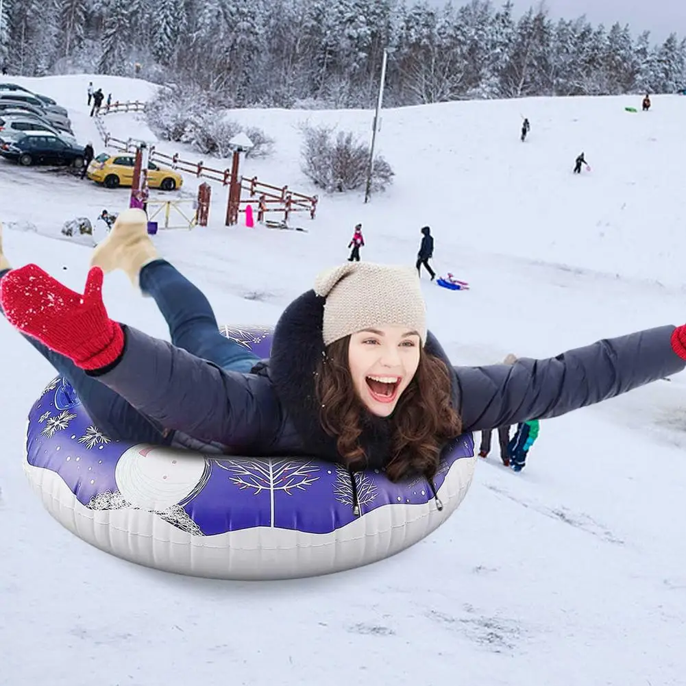Snow Tube Iatable Winter Ski Circle Floated Skiing Board PVC With Handle Durable Outdoor Snow Tube Skiing Accessories For Kid
Snow Tube Iatable Winter Ski Circle Floated Skiing Board PVC With Handle Durable Outdoor Snow Tube Skiing Accessories For Kid