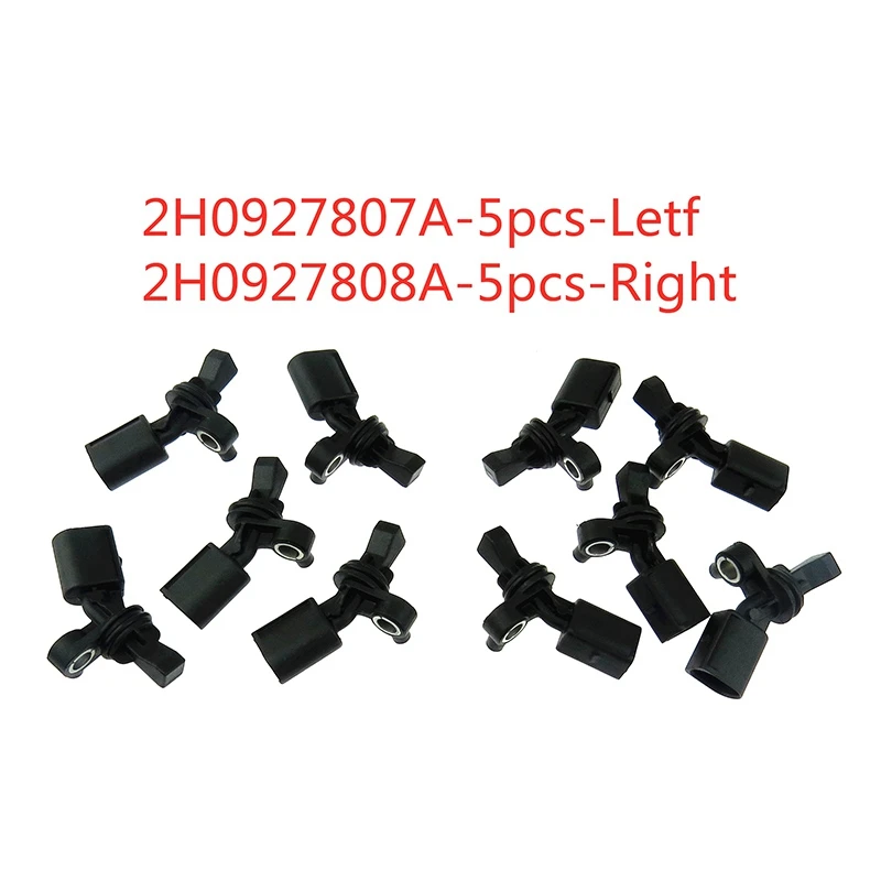 5 Set Rear Right & Left ABS Wheel Speed Sensor for A3 TT Passat Amarok 2H0927807A 2H0927808A
5 Set Rear Right & Left ABS Wheel Speed Sensor for A3 TT Passat Amarok 2H0927807A 2H0927808A