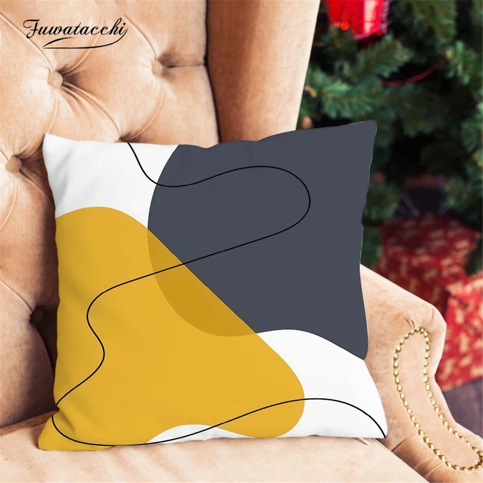 Fuwatacchi Cushion Cover Geometric Home Decoration Square Pillow Cover For Chair Sofa Home Decor Fashion Pillowcase 45X45CM
Fuwatacchi Cushion Cover Geometric Home Decoration Square Pillow Cover For Chair Sofa Home Decor Fashion Pillowcase 45X45CM
