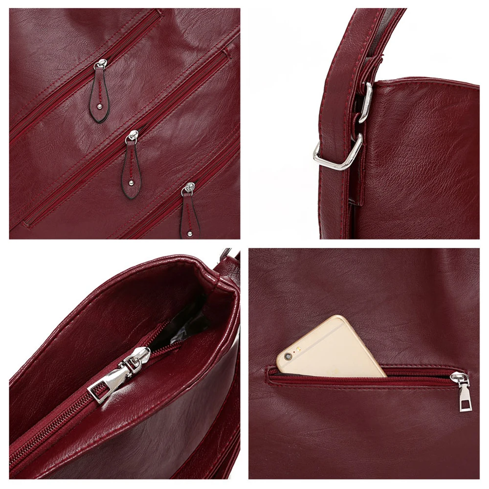Luxury Women Bags High Quality Shoulder Bag Ladies Pu Leather Bags For Women 2021 Handbag Winter Big Bag Designer Fashion Zipper 
Luxury Women Bags High Quality Shoulder Bag Ladies Pu Leather Bags For Women 2021 Handbag Winter Big Bag Designer Fashion Zipper