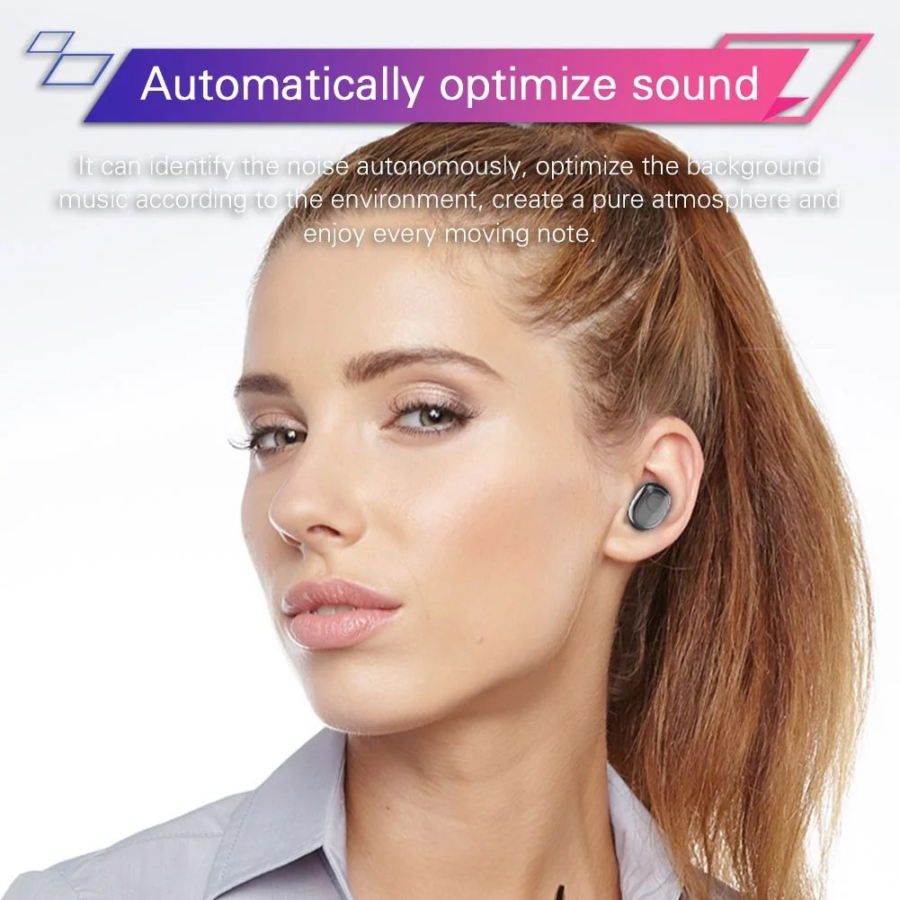 G6S Wireless Bluetooth 5.0 In-Ear Earphone Stereo Headphone with Charge Box
G6S Wireless Bluetooth 5.0 In-Ear Earphone Stereo Headphone with Charge Box