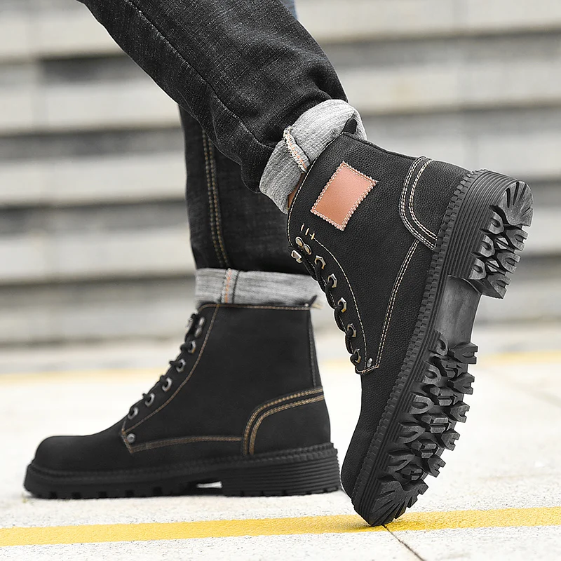 Casual Leather Shoes For Men High Top Shoes Men Mens Tenis Altos Casual Sneakers Leather Hightop Men's Man Shoe Male Fashion
Casual Leather Shoes For Men High Top Shoes Men Mens Tenis Altos Casual Sneakers Leather Hightop Men's Man Shoe Male Fashion