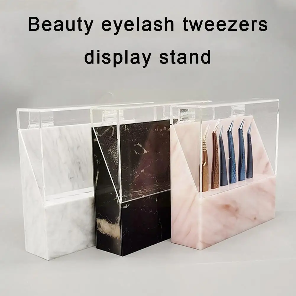8 Holes Tweezers Storage Box With Cover Eyelash Tweezer Brush Holder Acrylic Convenient Organizer Rank For Makeup Tool B6y9
8 Holes Tweezers Storage Box With Cover Eyelash Tweezer Brush Holder Acrylic Convenient Organizer Rank For Makeup Tool B6y9