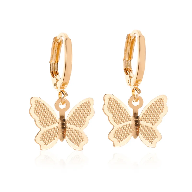 Kpop butterfly earrings fashion jewelry sweet frosted butterfly dangle earrings hanging simple popular cute earrings gift
Kpop butterfly earrings fashion jewelry sweet frosted butterfly dangle earrings hanging simple popular cute earrings gift