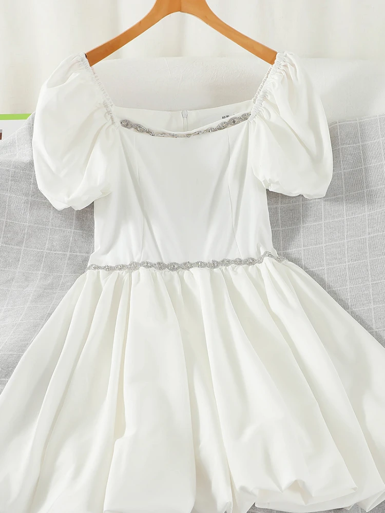 Aibeautyer New Summer Casual Solid Slim Short Lady Dress A Line Square Collar Puff Sleeve High Waist Women Dresses
Aibeautyer New Summer Casual Solid Slim Short Lady Dress A Line Square Collar Puff Sleeve High Waist Women Dresses