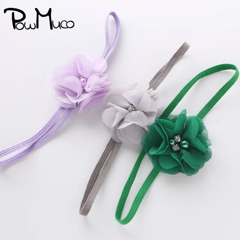 Powmuco 6pcs/lot Cute Handmade Chiffon Flower Infant Elastic Hairband Shining Rhinestone Beads Floral Headband Party Decoration
Powmuco 6pcs/lot Cute Handmade Chiffon Flower Infant Elastic Hairband Shining Rhinestone Beads Floral Headband Party Decoration