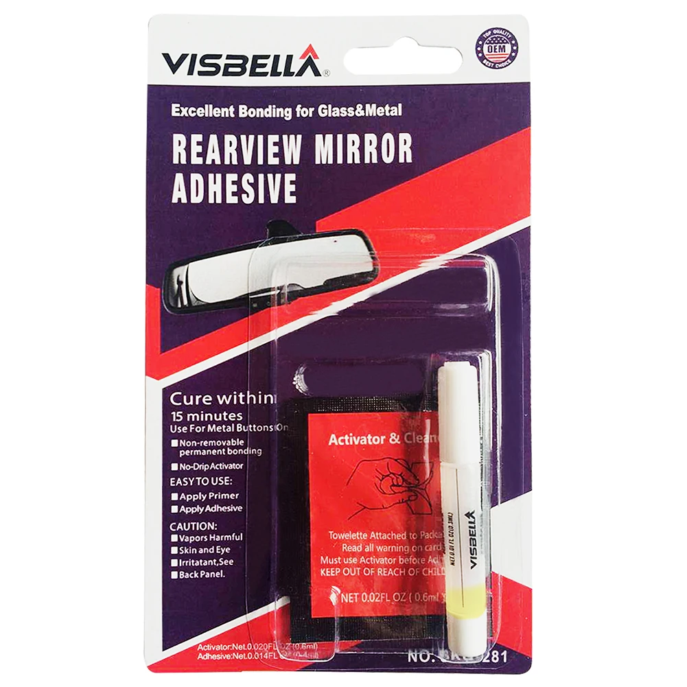 Professional Strength Permanent Rearview Mirror Adhesive Glue Silicone Sealant Adhesive For Car Rearview Mirrors General
Professional Strength Permanent Rearview Mirror Adhesive Glue Silicone Sealant Adhesive For Car Rearview Mirrors General
