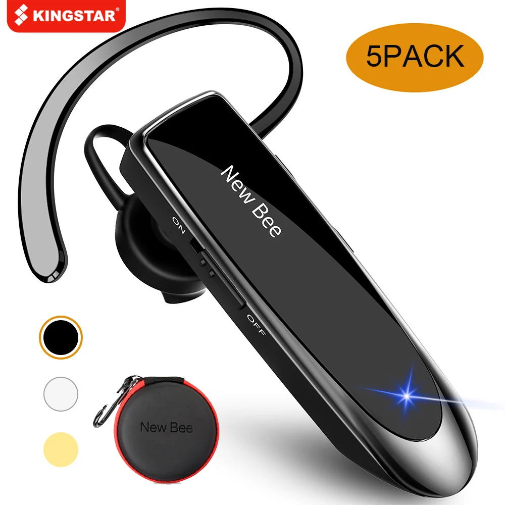 KINGSTAR Bluetooth 5.0 Wireless Earpiece Wholesale 5PCS LC-B41 Headset English/Russian Earphone With Mic for iPhone xiaomi
KINGSTAR Bluetooth 5.0 Wireless Earpiece Wholesale 5PCS LC-B41 Headset English/Russian Earphone With Mic for iPhone xiaomi