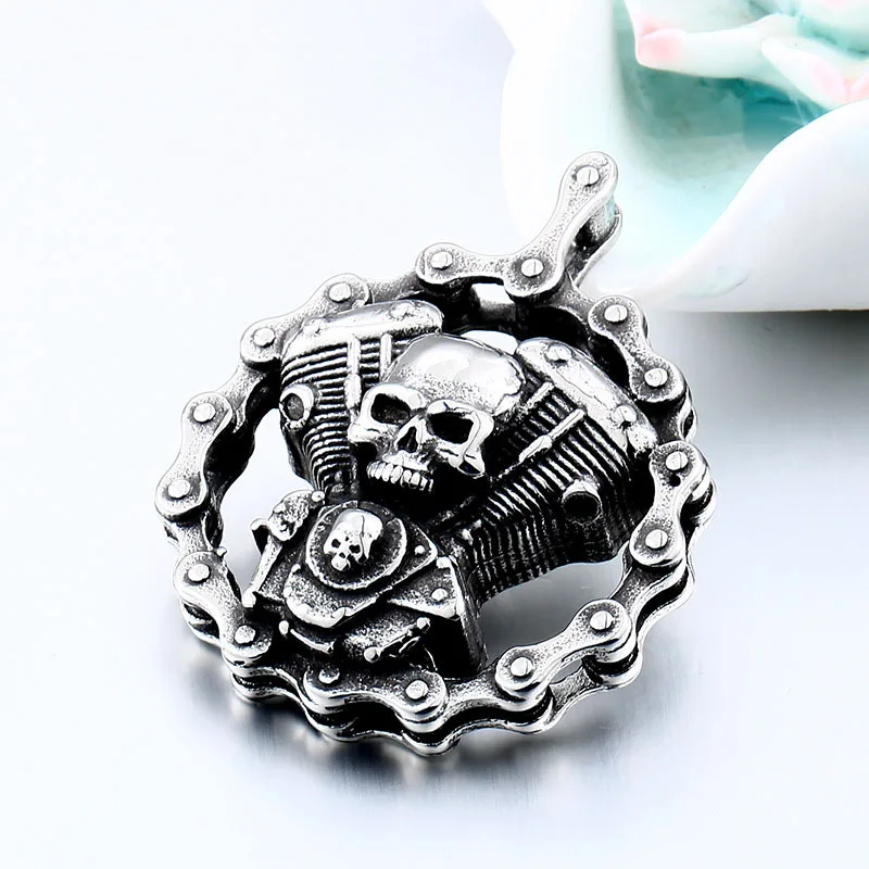 Fashion Jewelry Chain Skull Head Titanium Steel Pendant Necklace for Men, Microphone Pendant Stainless Steel Chain
Fashion Jewelry Chain Skull Head Titanium Steel Pendant Necklace for Men, Microphone Pendant Stainless Steel Chain