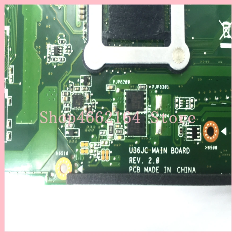 U36JC материнская плата I5-480M/460M CPU N11M-GE2-S-B1 GT310M 1 ГБ REV 2 0 для ASUS U36J U36 ноутбука тест 100% ОК