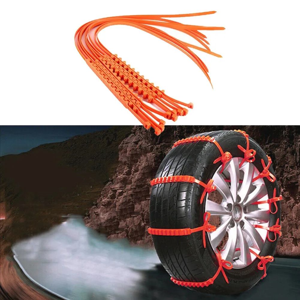 10Pcs Car Winter Tire Wheels Snow Chains Car Emergency Wheel Tire Snow Anti-skid Emergency Chain SUV Winter Safety Driving
10Pcs Car Winter Tire Wheels Snow Chains Car Emergency Wheel Tire Snow Anti-skid Emergency Chain SUV Winter Safety Driving