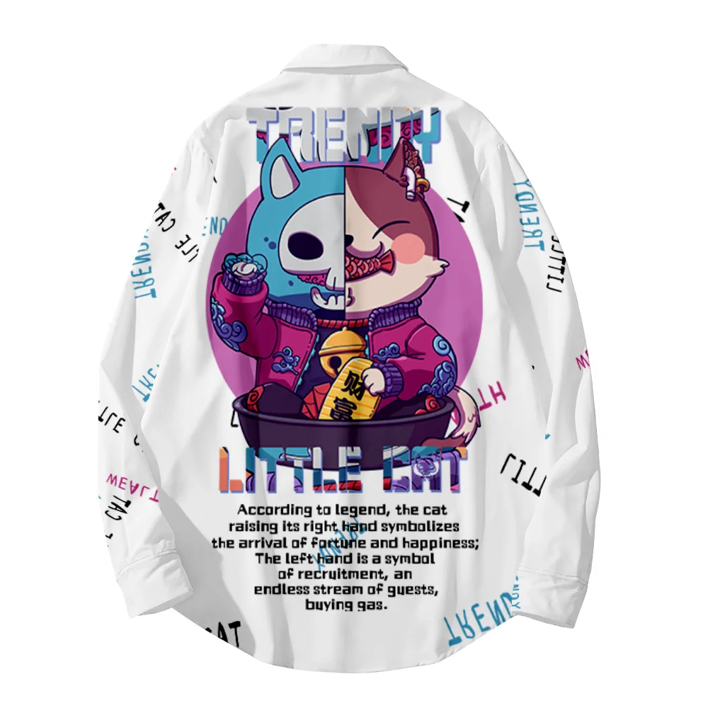 Men's Shirt Fashion Long Sleeve Shirts Women Fashion Harajuku Blouses Casual Buttons Cardigan shirt Women Tops OverSize
Men's Shirt Fashion Long Sleeve Shirts Women Fashion Harajuku Blouses Casual Buttons Cardigan shirt Women Tops OverSize