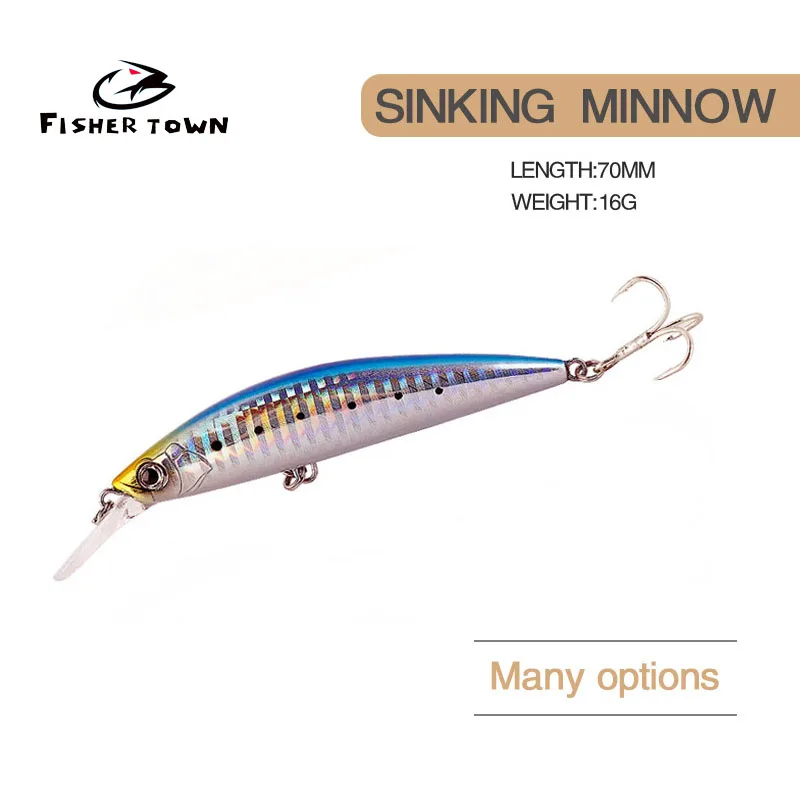 1PCS 7cm 16g Minnow Fishing Lures Wobblers Crankbaits Jerkbaits Artificial Hard Baits Hooks 3D Eyes for Fishing Carp Pesca Isca
1PCS 7cm 16g Minnow Fishing Lures Wobblers Crankbaits Jerkbaits Artificial Hard Baits Hooks 3D Eyes for Fishing Carp Pesca Isca