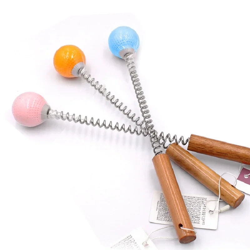 Hand-held Multi-purpose Knee Massager Stick Golf Massage Hammer Massager for Body Wooden Handle Massage Ball
Hand-held Multi-purpose Knee Massager Stick Golf Massage Hammer Massager for Body Wooden Handle Massage Ball