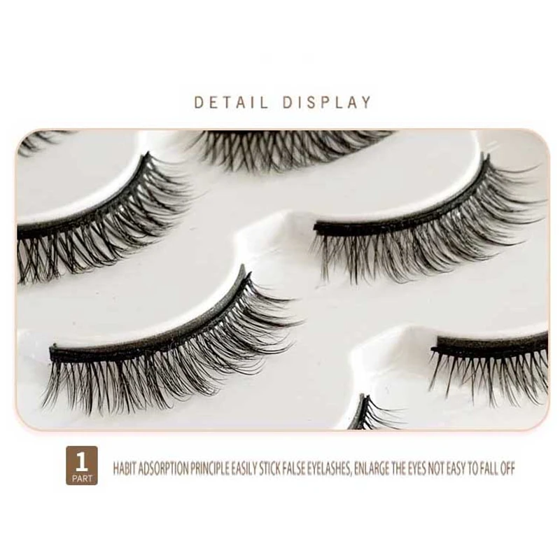 netic Eyelashes with netic Eyeliner Kit, 6Pairs Reusable netic Eyelashes Natural Look, No Glue Needed
netic Eyelashes with netic Eyeliner Kit, 6Pairs Reusable netic Eyelashes Natural Look, No Glue Needed
