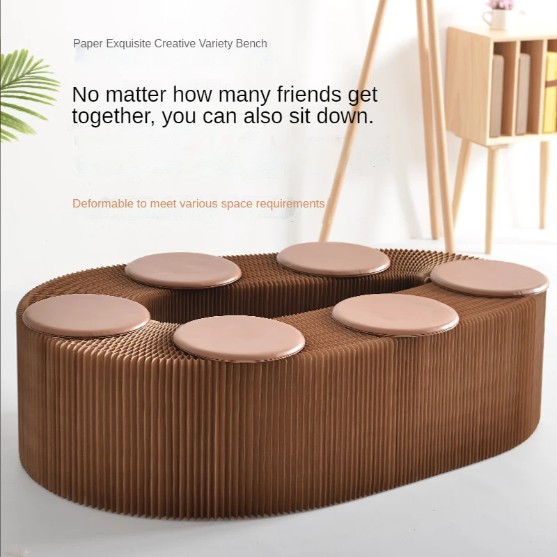 Creative retractable folding paper stool portable furniture sofa bench stool chair
Creative retractable folding paper stool portable furniture sofa bench stool chair