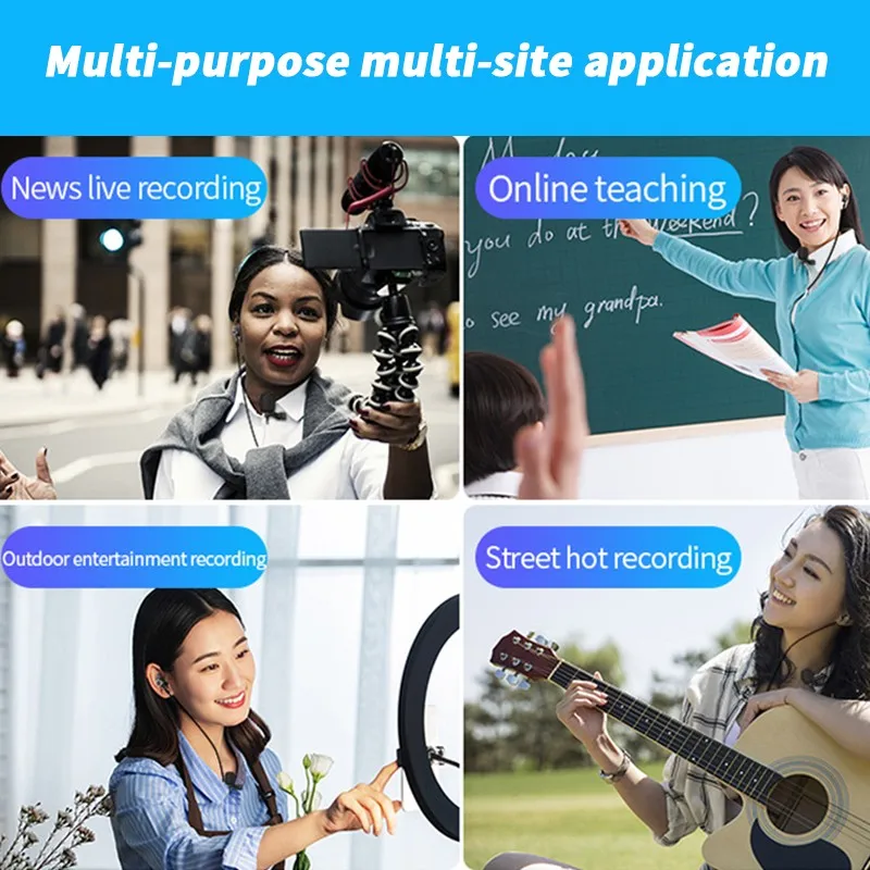Portable Clip-on Lavalier Microphone Mini Condenser Microphone for Phone PC Computer Audio 3.5mm Collar Lapel Mic with Earphone
Portable Clip-on Lavalier Microphone Mini Condenser Microphone for Phone PC Computer Audio 3.5mm Collar Lapel Mic with Earphone