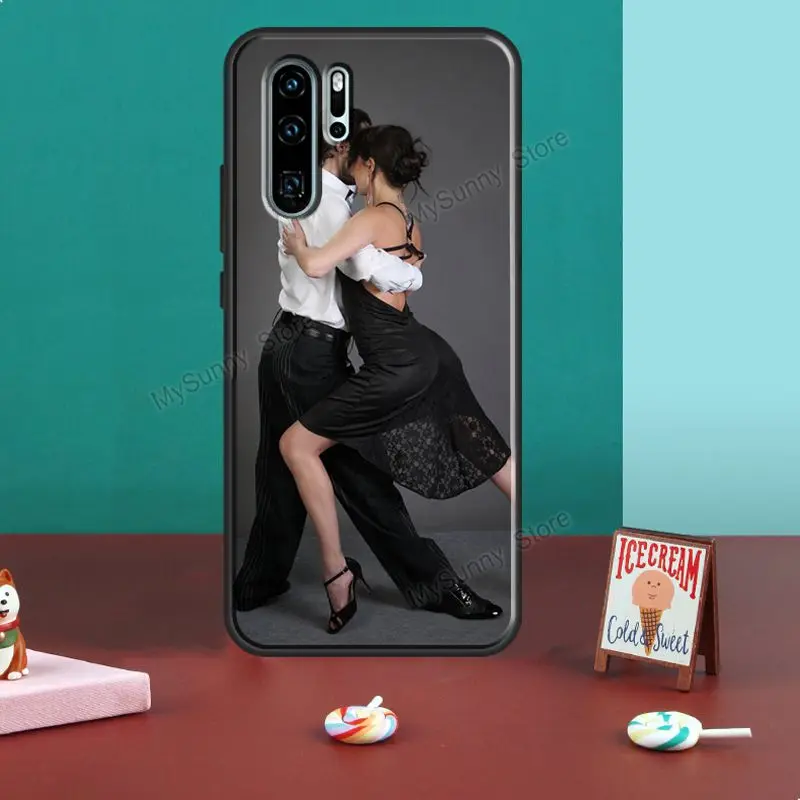 Чехол для танца Латиноамериканского Танго Huawei P30 P40 P20 Pro Mate 20 10 Lite Honor 10i 9 8X P Smart 2019 Z