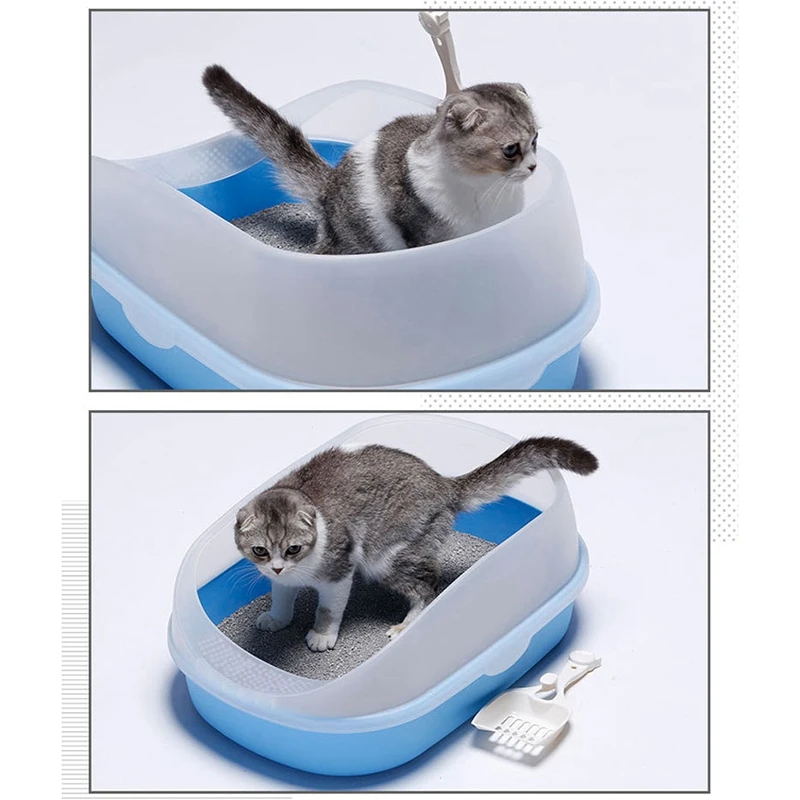 Pet Dog Toilet Bedpan Cat Litter Box Semi-Closed Sand Basin Cat Dog Tray Teddy Anti-Splash Toilette Puppy Cat Indoor Home Plasti
Pet Dog Toilet Bedpan Cat Litter Box Semi-Closed Sand Basin Cat Dog Tray Teddy Anti-Splash Toilette Puppy Cat Indoor Home Plasti