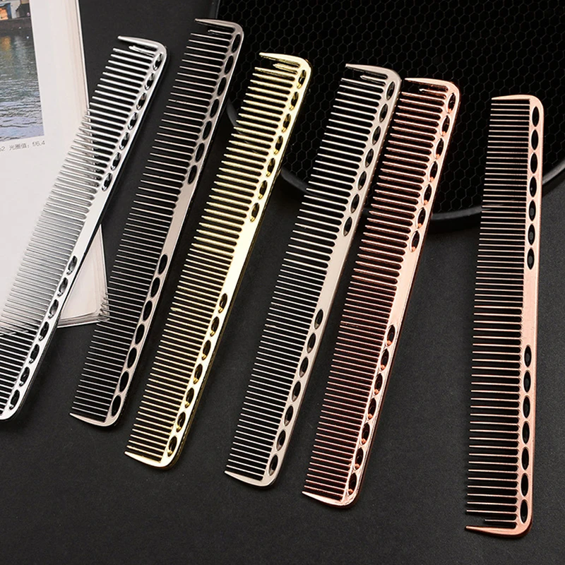 1PC Stainless Steel Hair Comb Professional Hair Salon Hairdressing Combs Hair Cutting Dying Comb Haircut Accessories 18*2.5*2 cm
1PC Stainless Steel Hair Comb Professional Hair Salon Hairdressing Combs Hair Cutting Dying Comb Haircut Accessories 18*2.5*2 cm