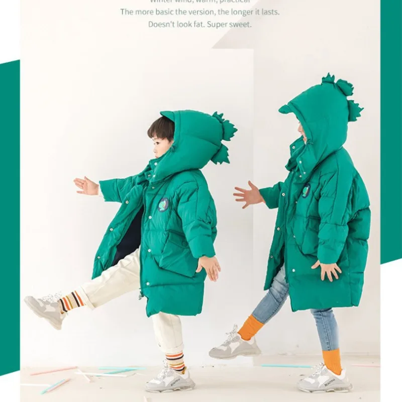 Children's Down Jacket 2021 Warm Keep Winter Coats and Outerwear Long Sleeve Hooded Jackets Thicken Long Parkas Casual Coat
Children's Down Jacket 2021 Warm Keep Winter Coats and Outerwear Long Sleeve Hooded Jackets Thicken Long Parkas Casual Coat