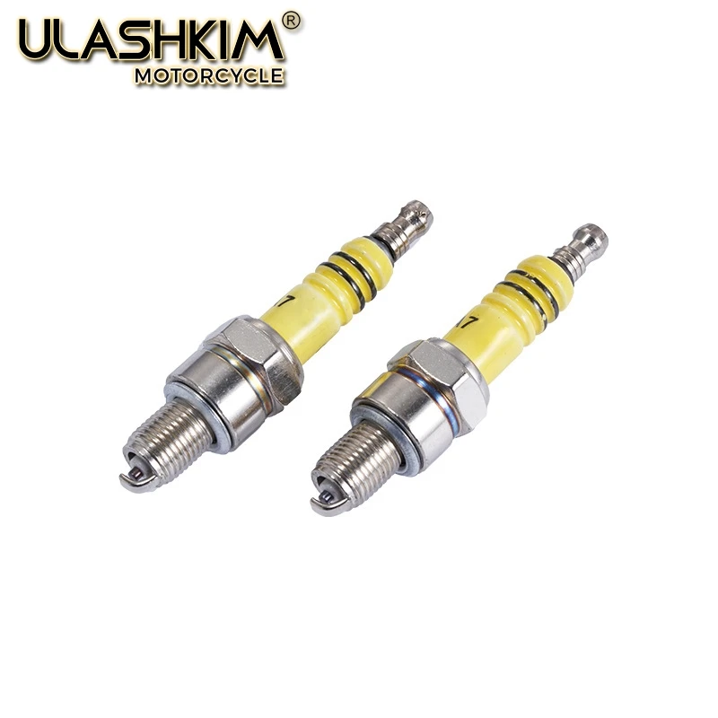 Pedal Motorcycle Spark Plug A7 OPTIMIZE Engine Fittings GY6/125/70 Original Power
Pedal Motorcycle Spark Plug A7 OPTIMIZE Engine Fittings GY6/125/70 Original Power