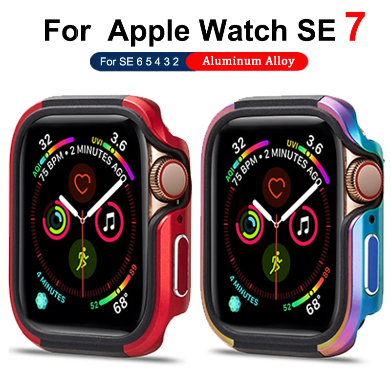 45 мм 41 мм чехол из сплава для часов apple Watch серии 7 SE 6 5 4 чехол-бампер 44 мм 42 мм аксессуары защитный чехол оболочка рамка
45 мм 41 мм чехол из сплава для часов apple Watch серии 7 SE 6 5 4 чехол-бампер 44 мм 42 мм аксессуары защитный чехол оболочка рамка