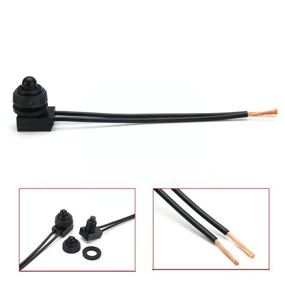 Водонепроницаемый кнопочный переключатель вкл./выкл. Для мотоцикла, 1 шт. 
Водонепроницаемый кнопочный переключатель вкл./выкл. Для мотоцикла, 1 шт.