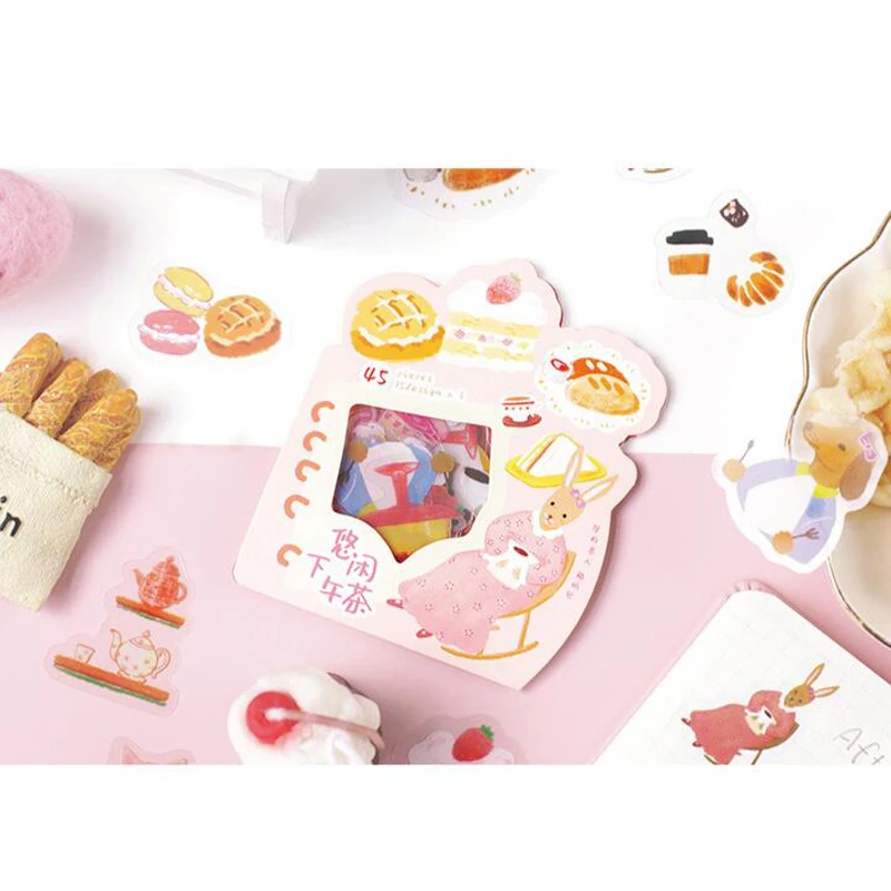 45 pcs /Pack Forest Afternoon Tea DIY Adhensive Mini Diary Stickers Stationery Decorative Stick Label
45 pcs /Pack Forest Afternoon Tea DIY Adhensive Mini Diary Stickers Stationery Decorative Stick Label