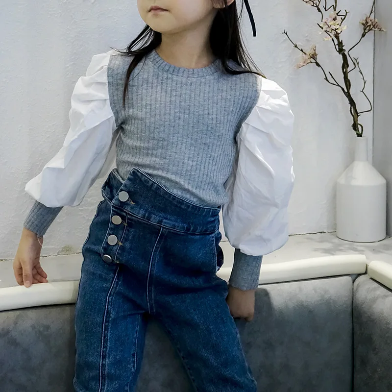 chifuna Children Tops Puff Sleeve T-shirts Kids Autumn Long Sleeve T-shirts Casual Fashion Clothes Toddler Girls Kid Tops
chifuna Children Tops Puff Sleeve T-shirts Kids Autumn Long Sleeve T-shirts Casual Fashion Clothes Toddler Girls Kid Tops