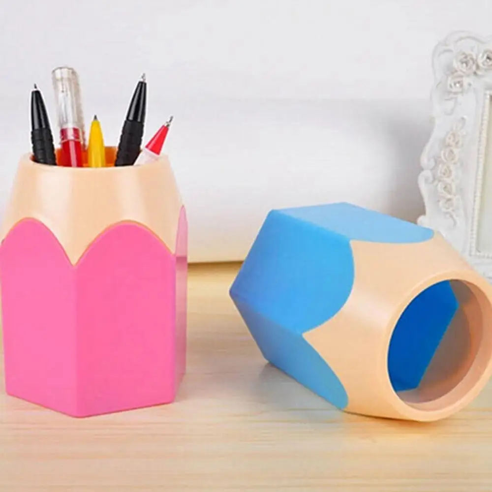 Creative Pen Vase Pencil Pot Makeup Brush Holder Stationery Desk Tidy Plastic Desk Organizer Container School Office Supplies
Creative Pen Vase Pencil Pot Makeup Brush Holder Stationery Desk Tidy Plastic Desk Organizer Container School Office Supplies