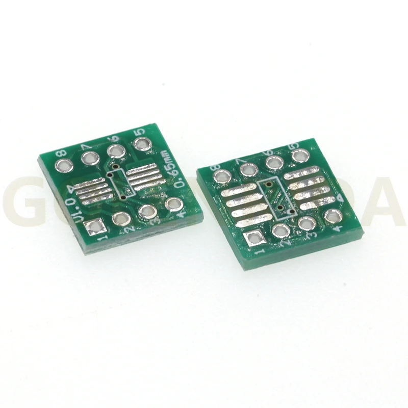 100PCS TSSOP8 SSOP8 SOP8 SOP-8 SOP SMD to DIP8 Transfer Board DIP Pin Board Pitch Adapter
100PCS TSSOP8 SSOP8 SOP8 SOP-8 SOP SMD to DIP8 Transfer Board DIP Pin Board Pitch Adapter