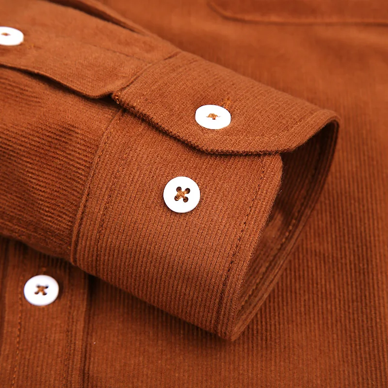Men Shirts Corduroy Long Sleeve Large Size 5XL Solid Leisure Classic Simple Mens Korean Style All-match Retro Loose Pocket Chic
Men Shirts Corduroy Long Sleeve Large Size 5XL Solid Leisure Classic Simple Mens Korean Style All-match Retro Loose Pocket Chic