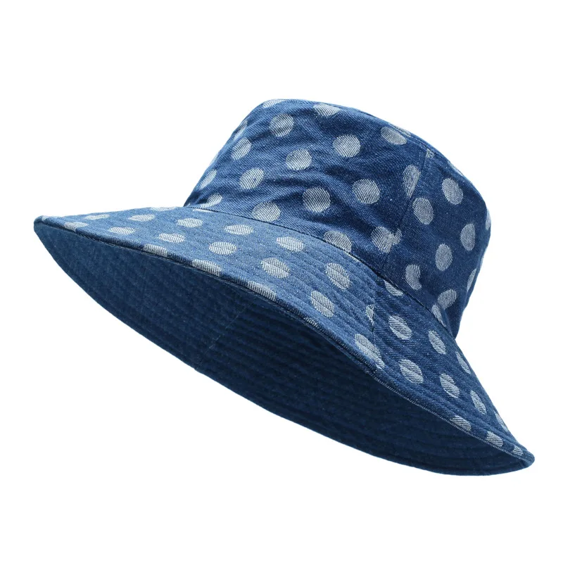 Панама женская с принтом в горошек, мягкая хлопковая шапка в Корейском стиле, летняя дорожная Повседневная шляпа от солнца, голубая
Панама женская с принтом в горошек, мягкая хлопковая шапка в Корейском стиле, летняя дорожная Повседневная шляпа от солнца, голубая