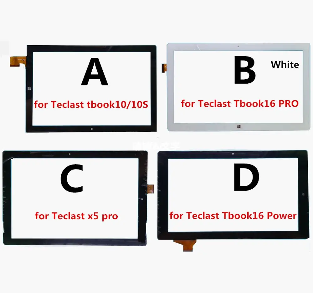 Touch Screen Digitizer For Teclast Tbook 10S Tbook 16 Power Pro X5 Pro Tablet PC Panel Glass Replacement Parts
Touch Screen Digitizer For Teclast Tbook 10S Tbook 16 Power Pro X5 Pro Tablet PC Panel Glass Replacement Parts