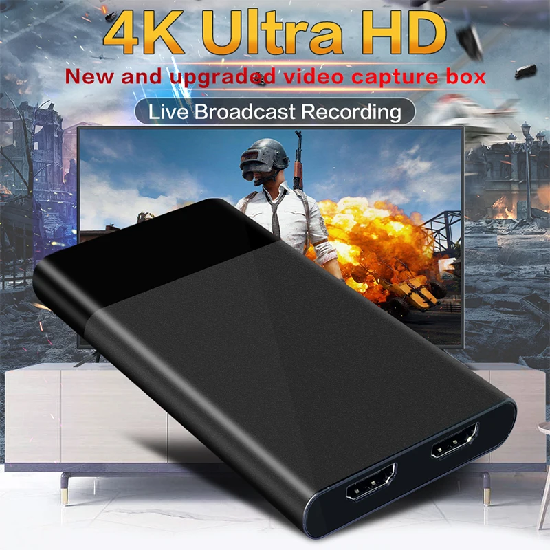 Video Capture Card USB3.0 1080P Grabber 4K HDMI Game Dongle HDMI OBS for Capturing Game Live Streaming and Home Theatre System
Video Capture Card USB3.0 1080P Grabber 4K HDMI Game Dongle HDMI OBS for Capturing Game Live Streaming and Home Theatre System