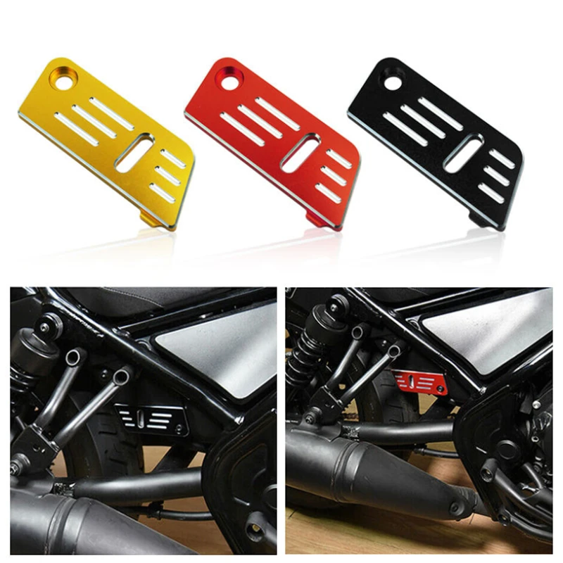 Bike Protection Parts Motorcycle Rear Brake Fluid Reservoir Guard Cover for Honda REBEL CMX 500 300 2017-2019
Bike Protection Parts Motorcycle Rear Brake Fluid Reservoir Guard Cover for Honda REBEL CMX 500 300 2017-2019