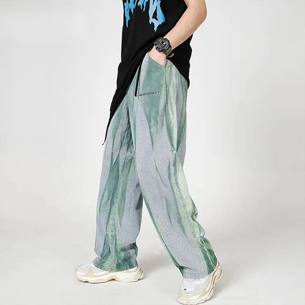 Baggy Denim Jeans Pants Tie Dye Fashion Loose Pants Harajuku Streetwear Casual Joggers Mens Harem Trousers Hip Hop
Baggy Denim Jeans Pants Tie Dye Fashion Loose Pants Harajuku Streetwear Casual Joggers Mens Harem Trousers Hip Hop