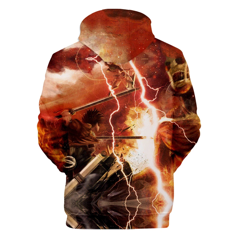Anime Attack On Titan Final Season Hooded Sweatshirt Harajuku Polyester Fabric Casual Fashion Print Unisex Hoodie Pullover
Anime Attack On Titan Final Season Hooded Sweatshirt Harajuku Polyester Fabric Casual Fashion Print Unisex Hoodie Pullover