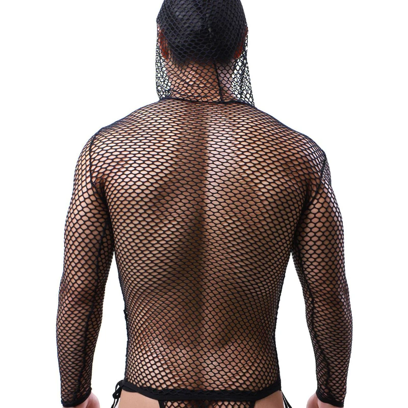 AIIOU Men See Through Undershirt with Pants Sexy Underwear Long Sleeve Sheer Wrestling Undershirt Mesh Sexy Brief Bikini Panty 
AIIOU Men See Through Undershirt with Pants Sexy Underwear Long Sleeve Sheer Wrestling Undershirt Mesh Sexy Brief Bikini Panty