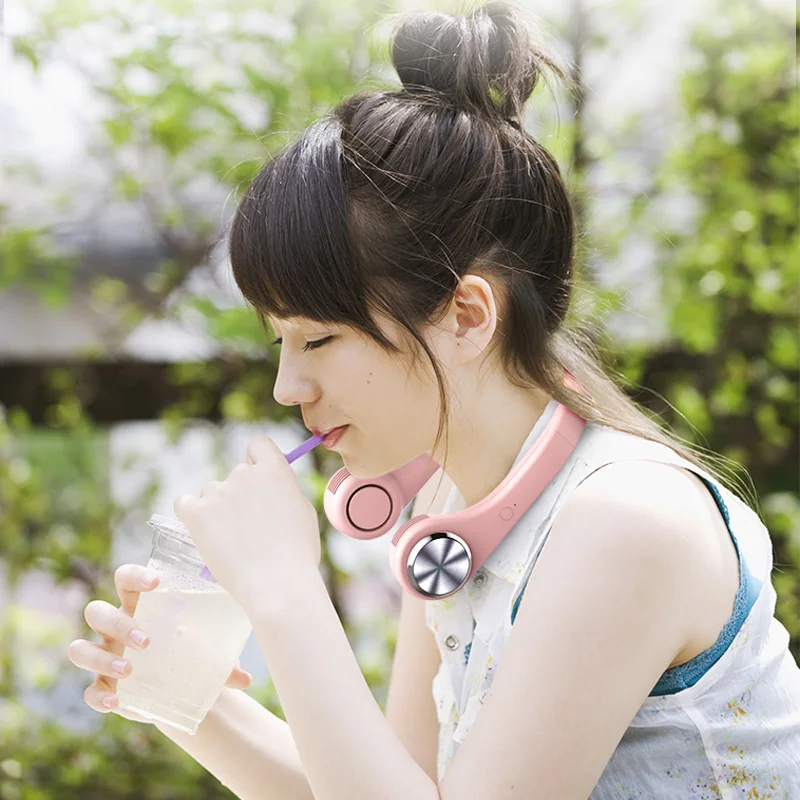 iHoven Mini Neck Fan Portable Lazy Bladeless Fan Wearable Neckband Fans Rechargeable Leafless Hanging Fans Air Cooler Cooling
iHoven Mini Neck Fan Portable Lazy Bladeless Fan Wearable Neckband Fans Rechargeable Leafless Hanging Fans Air Cooler Cooling