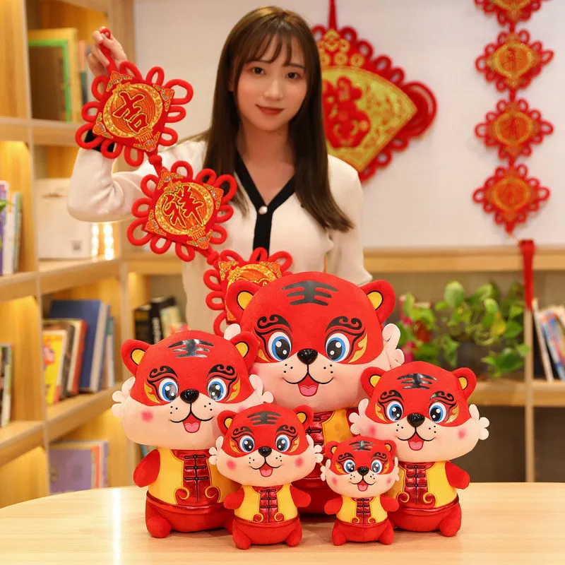 Peking Opera Flower Face Tiger Plush Toy Kid Toys Stuffed Plush Animal Girl New Year Gift Toys For Children's Home Decor
Peking Opera Flower Face Tiger Plush Toy Kid Toys Stuffed Plush Animal Girl New Year Gift Toys For Children's Home Decor
