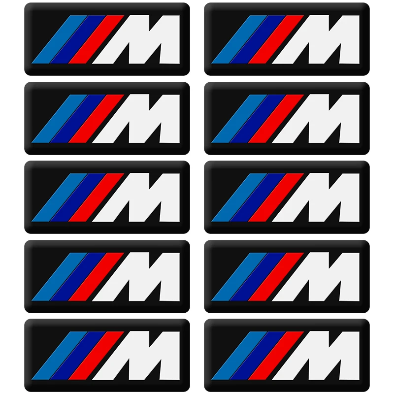 10pc Car accessories Interior Sticker steering wheel sticker For bmw M X1 X3 X4 X5 X6 X7 e46 e90 f20 e60 e39 f10 | Автомобили и