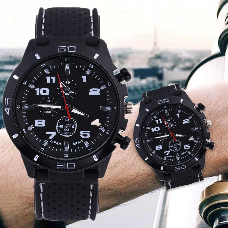 2020 Luxury Brand rubber Quartz Watch Women Men Ladies Fashion Wrist Watch Wristwatches three-eyes relogio feminino masculino 
2020 Luxury Brand rubber Quartz Watch Women Men Ladies Fashion Wrist Watch Wristwatches three-eyes relogio feminino masculino