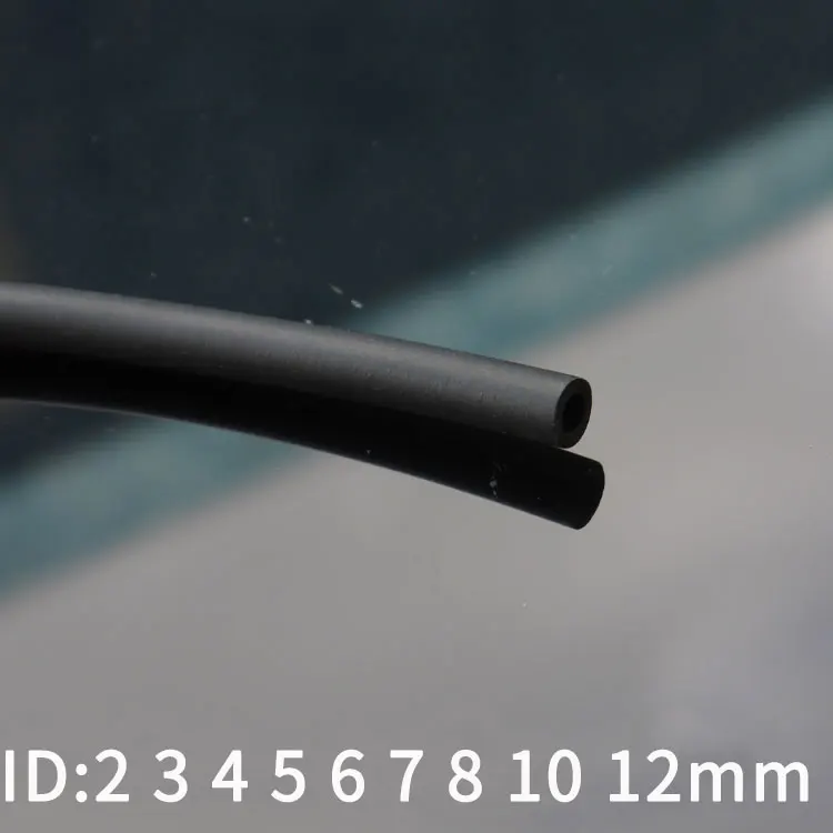 1 meter Black Fluorine Rubber Hose ID 2 3 4 5 6 7 8 10 12 mm Heat-resistant corrosion resistance Tube
1 meter Black Fluorine Rubber Hose ID 2 3 4 5 6 7 8 10 12 mm Heat-resistant corrosion resistance Tube