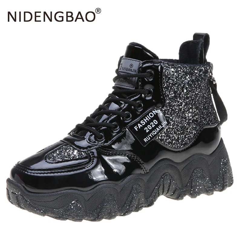 Running Women Sneakers Bling Ladies Vulcanized Shoes Women Height Platform Breathable Chunky Sports Sneakers Sparkling Shoes 
Running Women Sneakers Bling Ladies Vulcanized Shoes Women Height Platform Breathable Chunky Sports Sneakers Sparkling Shoes